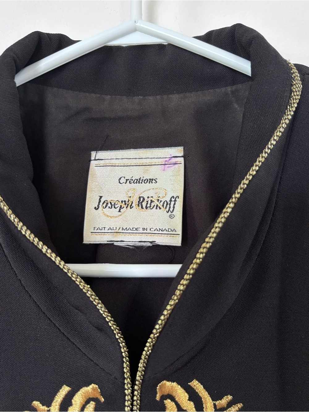 Joseph Ribkoff Creation Vintage Embroidered Jacket - Picture 2 of 8